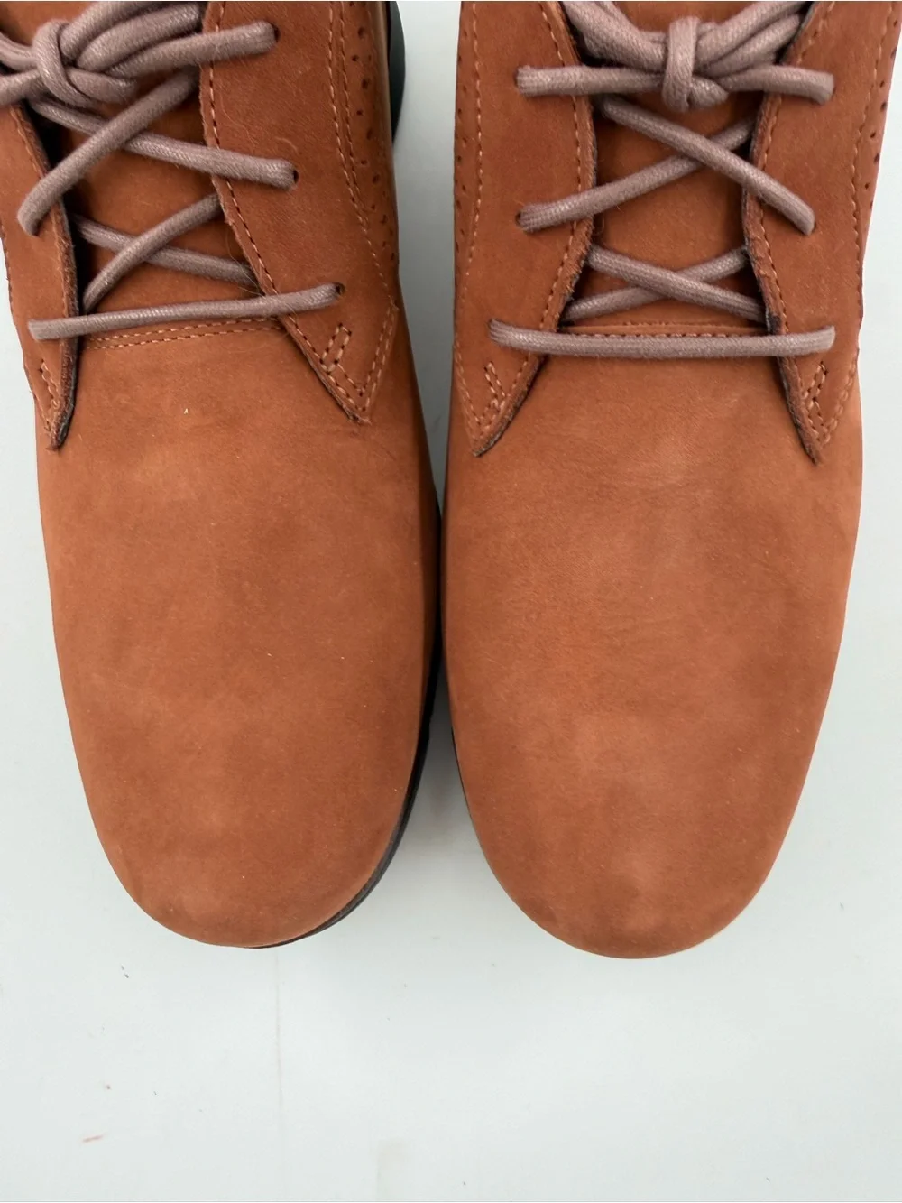 Timberland Mens Franklin Park - SZ 7- Brown Waterproof Suede Chukka Boots Shoes